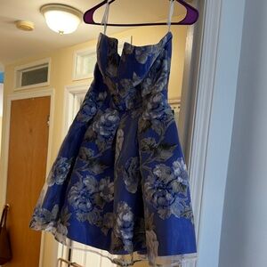 Minuet Petite Blue Floral Kids Dress